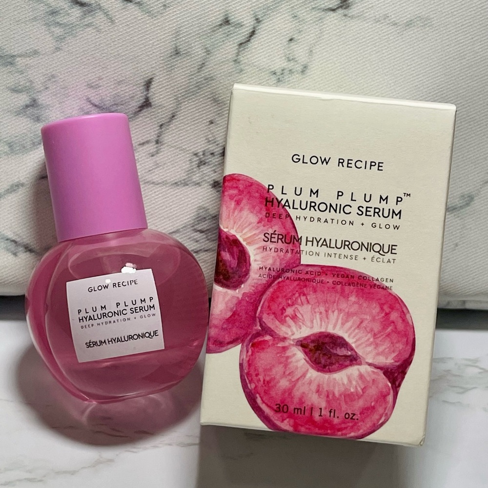 GLOW RECIPE PLUM PLUMP HYALURONIC SERUM